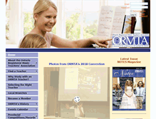 Tablet Screenshot of ormta.org